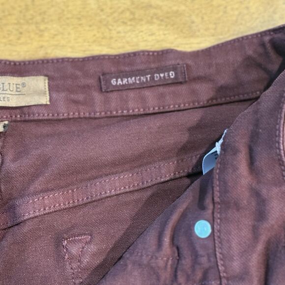 Judy Blue Jeans Womens 13/31 Oxblood High Waist Tummy Control Wide Crop Stretch - Picture 4 of 9